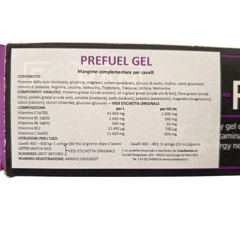 PREFUEL - recupero dopo lo sforzo