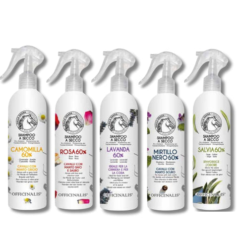 SHAMPOO A SECCO assortiti per varie esigenze